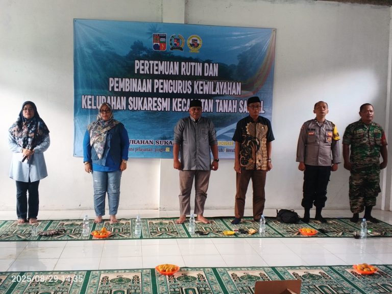 Rokib Alhudry Ajak Pengurus RT dan RW Sukaresmi Perkuat Pelayanan Warga