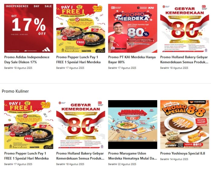 Promo 17 Agustus