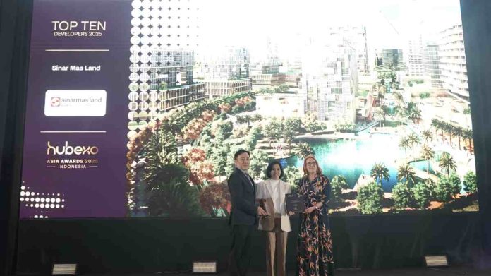 Sinar Mas Land Raih Penghargaan Top 10 Developer dan Elite Winners di Ajang Hubexo Asia Awards