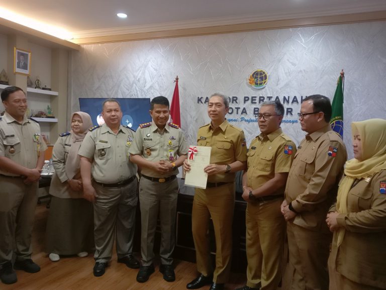 Pemkot Bogor dan Kantor Pertanahan Perkuat Sinergi Optimalkan Pendapatan dan Sertifikasi Tanah Wakaf