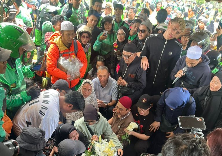 Affan Kurniawan, Pemantik Solidaritas Sosial  Driver Ojol