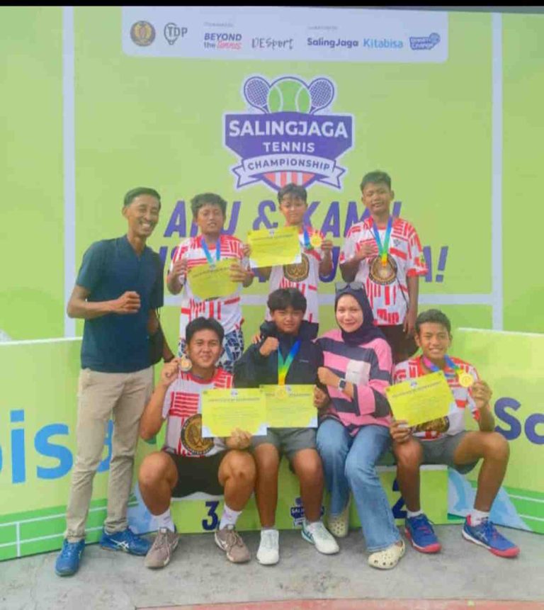 Fatih Jennah Raih Dua Medali di Salingjaga Junior Tenis Championship 2024, Jadi Modal Menuju Turnamen Besar