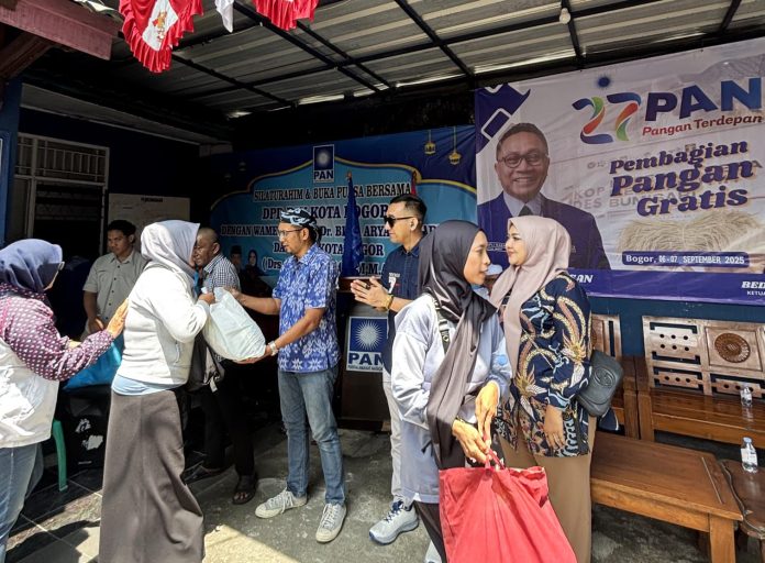 DPD PAN Kota Bogor Tebar Paket Pangan di Hari Ulang Tahun ke-27