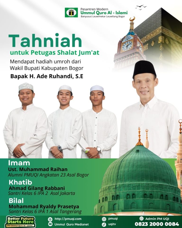 Wakil Bupati Bogor Berangkatkan Santri PMUQI Umroh
