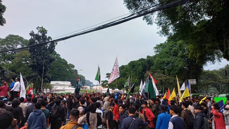 Aksi Gerakan Intelektual Cipayung Plus Bogor, Refleksi Demokrasi di Tengah Krisis