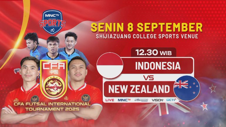 Timnas Futsal Indonesia Siap Bertarung di Ajang CFA International Tournament 2025, Saksikan di MNCTV
