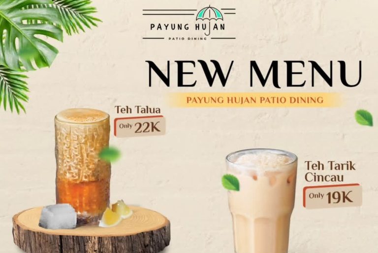 Payung Hujan Patio Dining Hadirkan Menu Minuman Baru, Wajib Dicoba