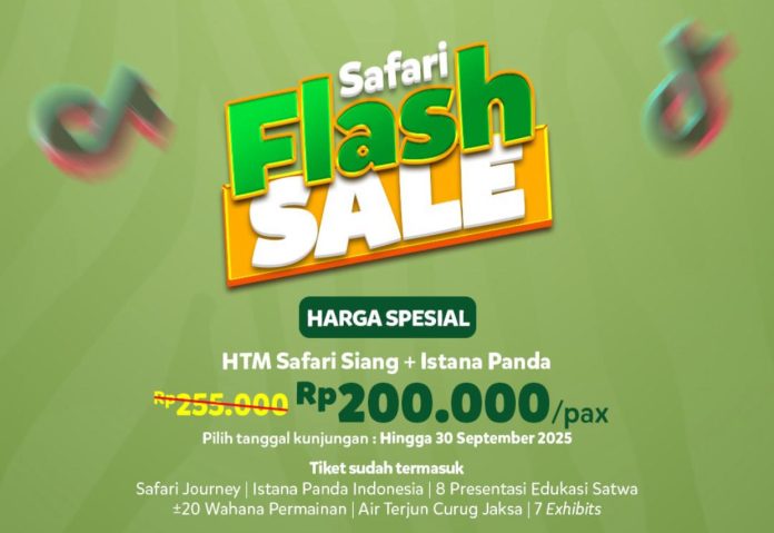 Flash Sale Taman Safari Bogor