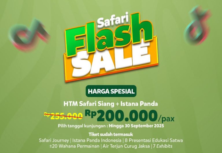 Flash Sale Taman Safari Bogor