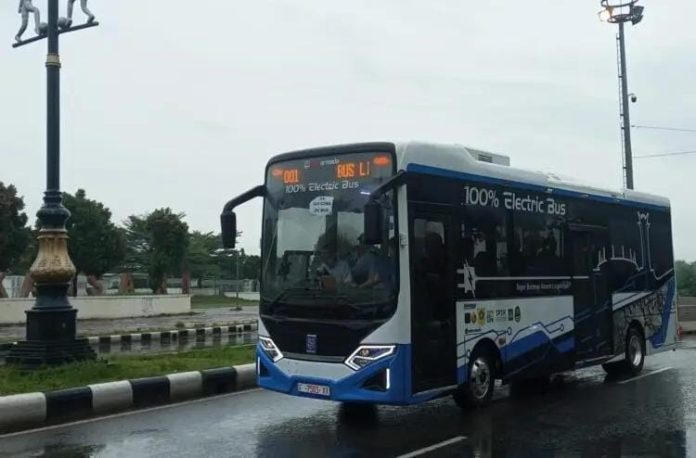 Bus Listrik Bogor