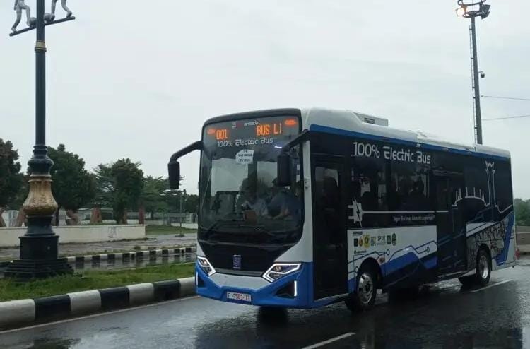 Bus Listrik Bogor