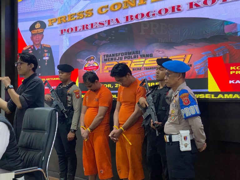 Polresta Bogor Kota Berhasil Ungkap Kasus Perampokan Bermodus Polisi Gadungan