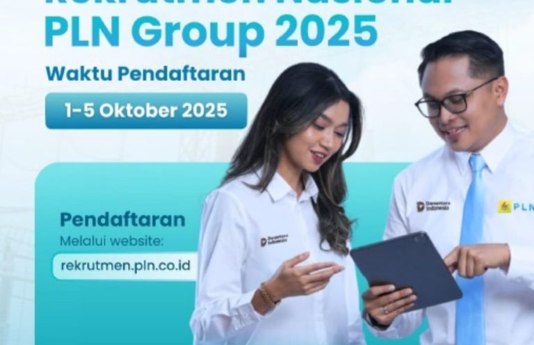 PLN Buka Lowongan Kerja bagi Lulusan D3 sampai S2 di Seluruh Indonesia