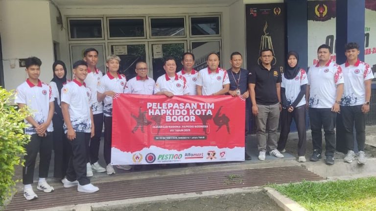 9 Atlet Hapkido Kota Bogor Siap Berprestasi di Kejuaraan Nasional