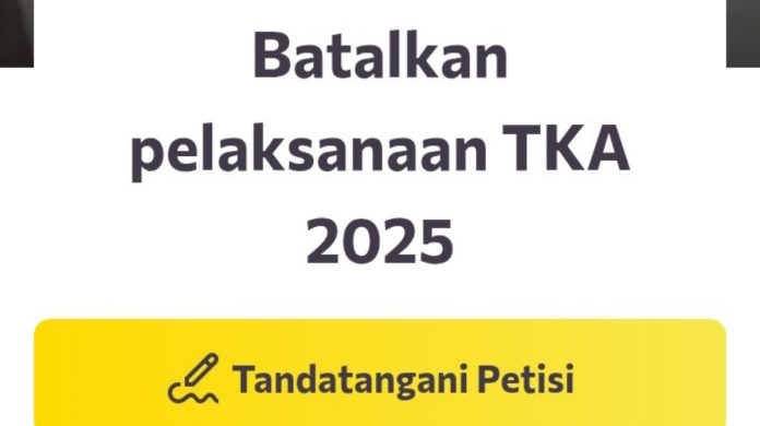Petisi Batalkan Pelaksanaan TKA 2025 Viral, Ribuan Siswa Suarakan Protes ke Pemerintah