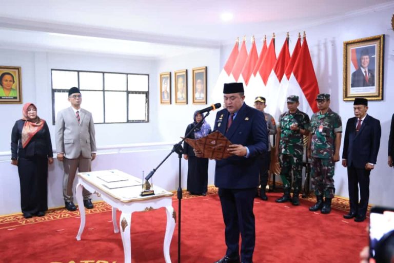 25 Pejabat Administrator dan Pengawas Pemkab Bogor Kembali Dilantik, Ini Pesan Rudy Susmanto