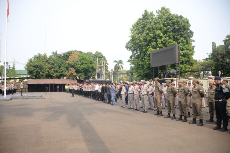 Patroli Skala Besar Digelar di Kabupaten Bogor, Polres dan Aparat Gabungan Siaga Jaga Kamtibmas