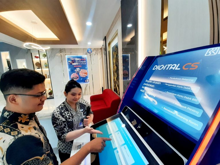 BRI Pondok Indah Permudah Nasabah Melalui CS Digital