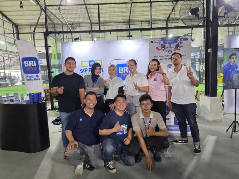 BRI KC Pancoran Berikan Promo di BRImo SIP PADEL League 2025