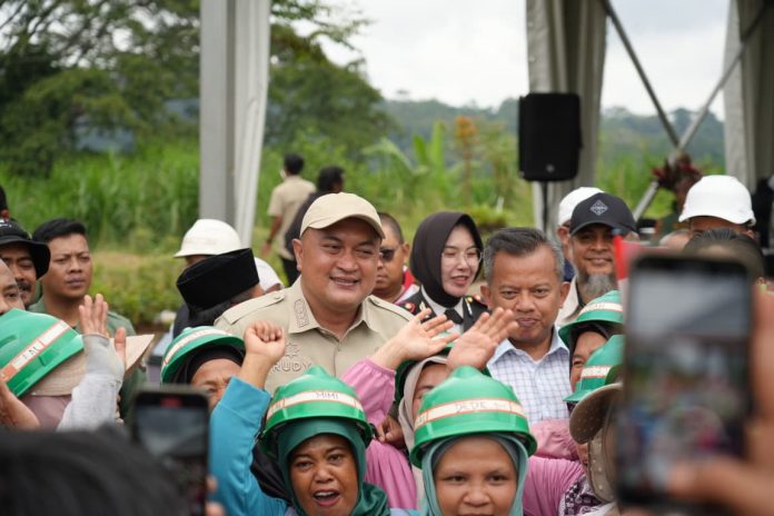 Bupati Bogor dan Kementerian LHK Bersinergi Hijaukan Wilayah Bogor Selatan