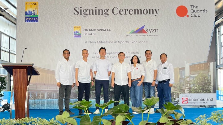 Sinar Mas Land Hadirkan The Quantis Club, Gandeng KYZN Sebagai Operator Pusat Kebugaran Olahraga Berstandar Internasional di Grand Wisata Bekasi
