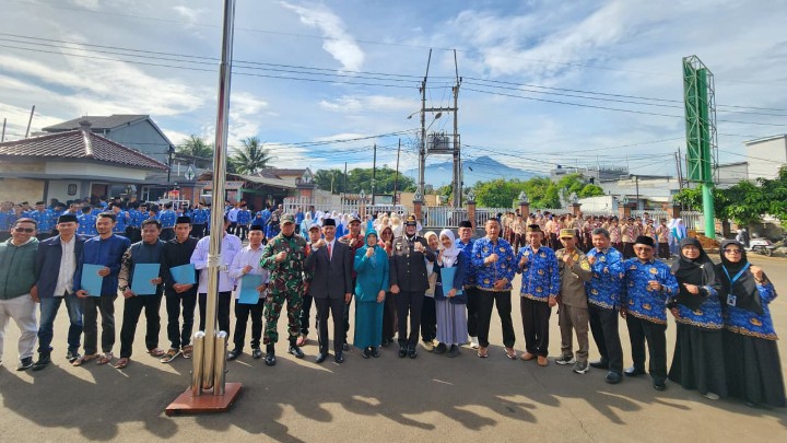 Camat Dramaga Atep S Sumaryo Pimpin Upacara Hari Pahlawan, Ajak Masyarakat Gelorakan Semangat Kepahlawanan