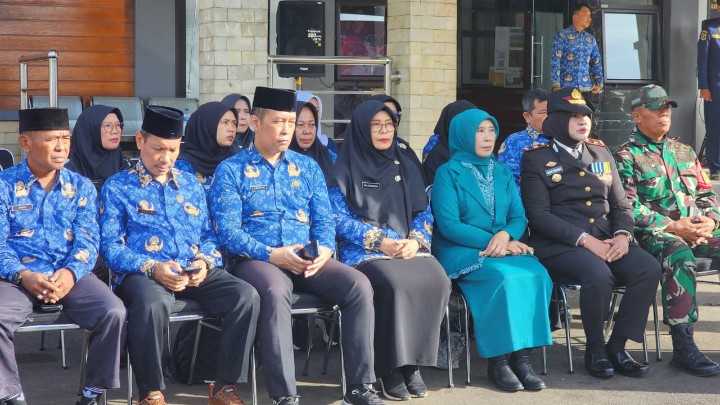 Camat Dramaga Atep S Sumaryo Pimpin Upacara Hari Pahlawan, Ajak Masyarakat Gelorakan Semangat Kepahlawanan