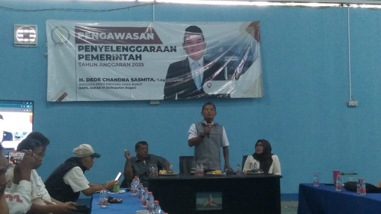 Anggota DPRD Jabar Dede Chandra Soroti Ambruknya Sekolah Hingga Belum Maksimal Program MBG di Kabupaten Bogor 