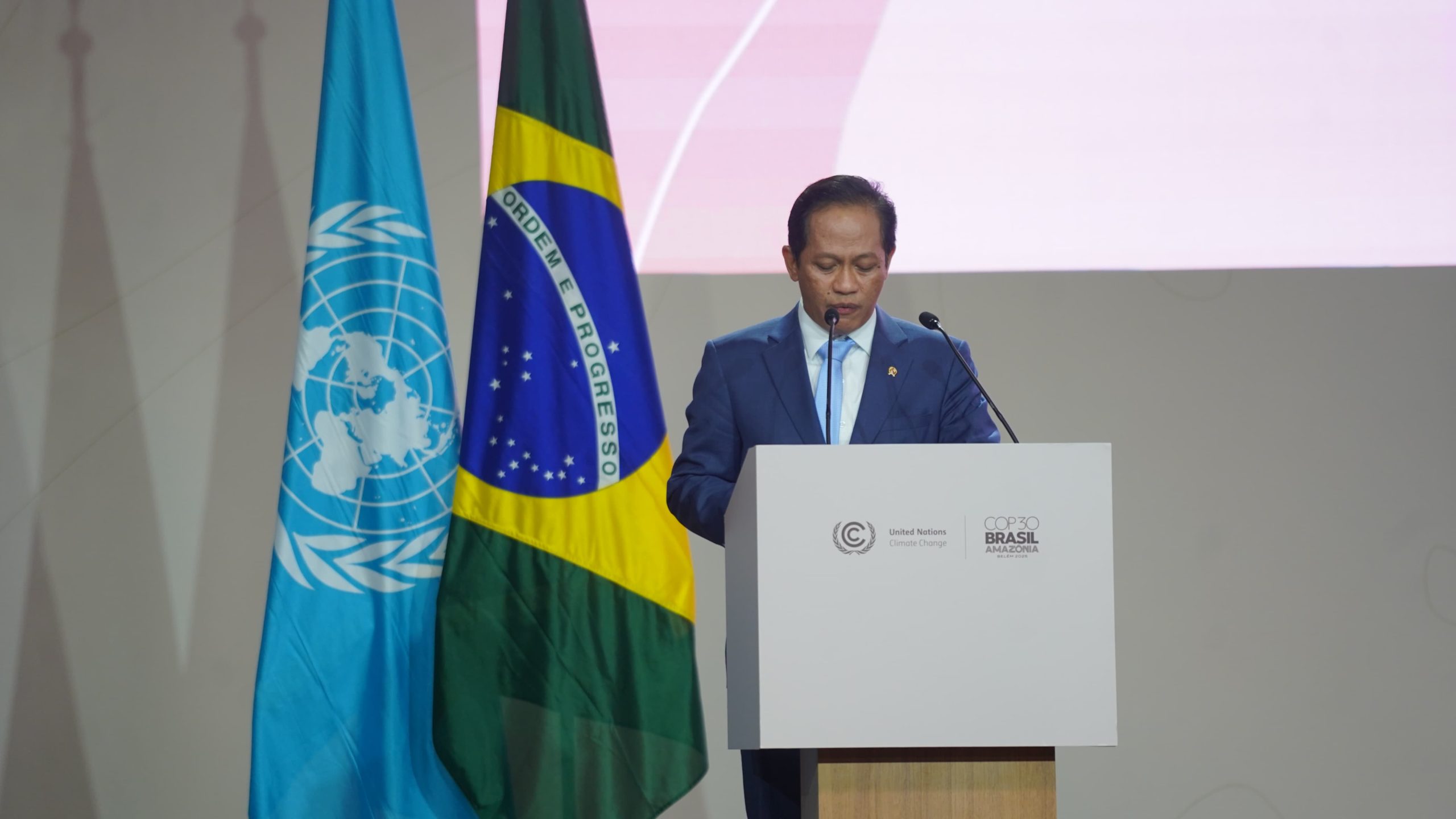 Hanif Faisol Bicara FoLU Net Sink 2030 hingga Carbon Pricing di COP30 Brasil