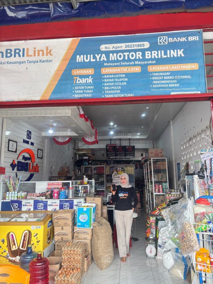 Permudah Kebutuhan Transaksi Warga, AgenBRILink di Riau Ini Hadirkan Layanan “Jemput Bola”