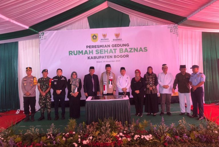 Rumah Sehat BAZNAS Kabupaten Bogor Diresmikan, Hadirkan Layanan Kesehatan Gratis untuk Masyarakat Miskin 