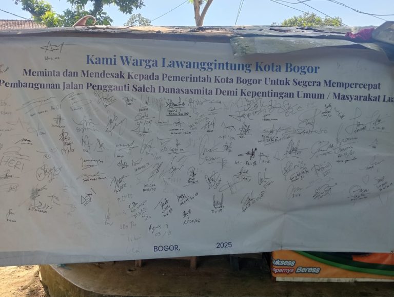 Paguyuban Bogor Selatan Desak Pemkot Percepat Pembangunan Jalan Pengganti