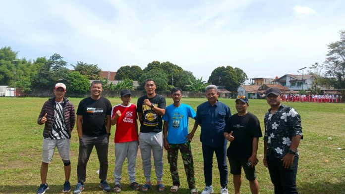 SSB Bogor United Soccer Jajaki Kerja Sama Pembukaan Sekolah Sepak Bola di Lapangan Tegal Lonceng Margajaya