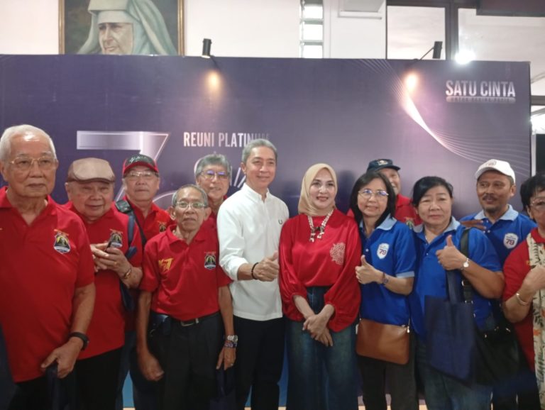 Reuni 70 Tahun Regina Pacis, Ribuan Alumni Pulang Kampung, Dedie Rachim Ungkap Makna ‘Pulang ke Rumah’