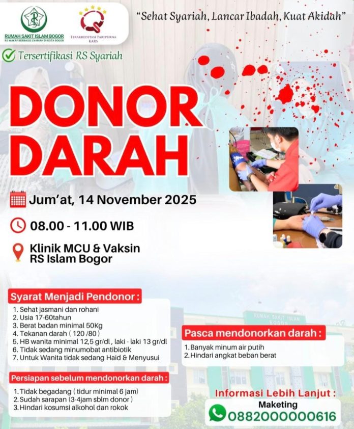 Donor Darah RS Islam