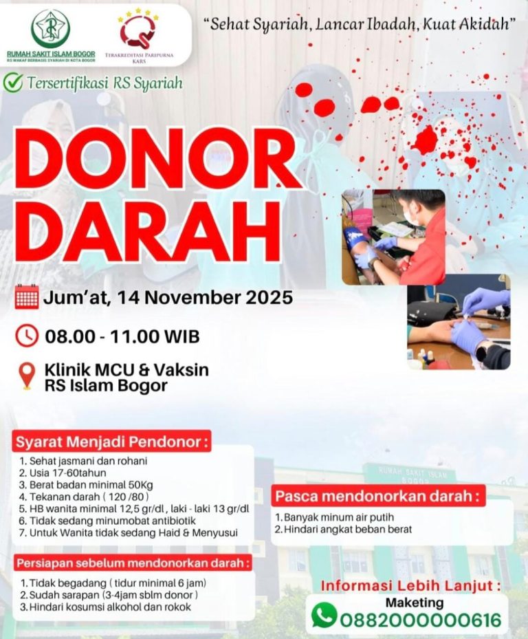 Donor Darah RS Islam