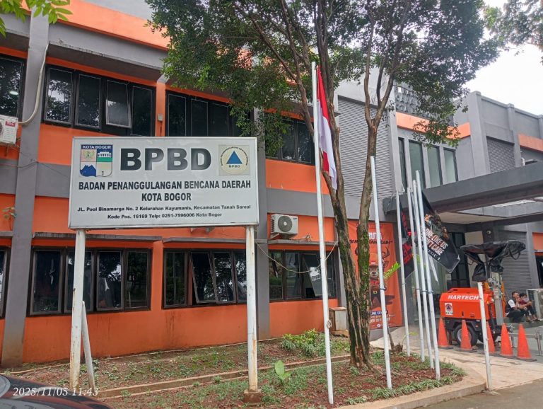 BPBD Kota Bogor Imbau Warga Waspada Cuaca Ekstrem, Potensi Bencana Meningkat Akibat Curah Hujan Tinggi