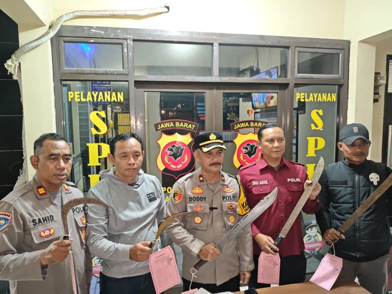 Polsek Tanah Sareal Gagalkan Rencana Tawuran Pelajar, Empat Anak Ditangkap!