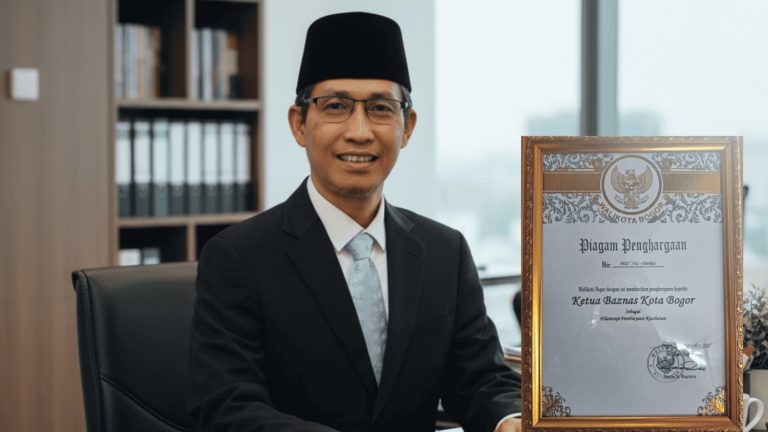 Hari Kesehatan Nasional ke-61, BAZNAS Kota Bogor Raih Penghargaan Filantropi Kesehatan dari Pemkot Bogor