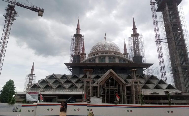 Progres Pembangunan Masjid Raya Kabupaten Bogor Capai 87 Persen, Hampir Selesai Jelang Akhir Tahun 2025