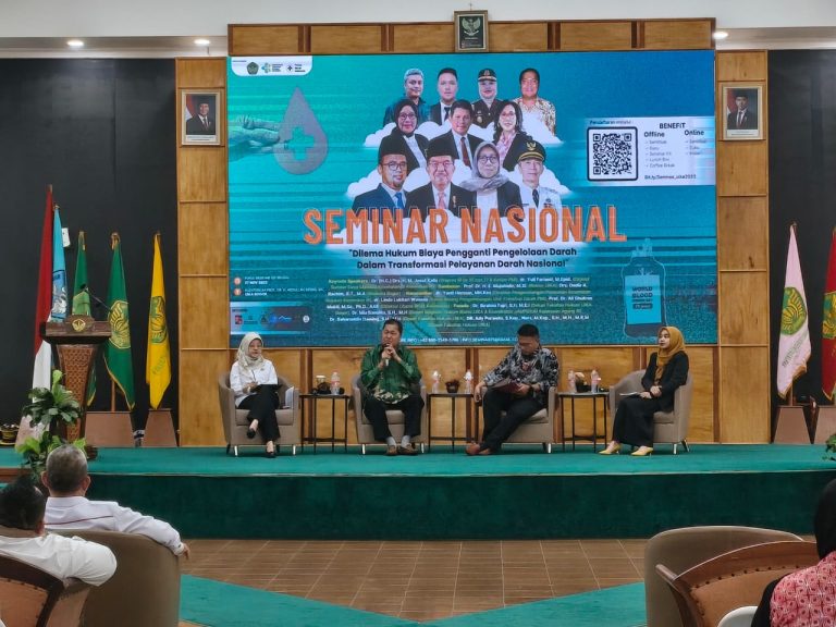PMI dan Akademisi UIKA Bongkar Tantangan Pembiayaan Pelayanan Darah Nasional