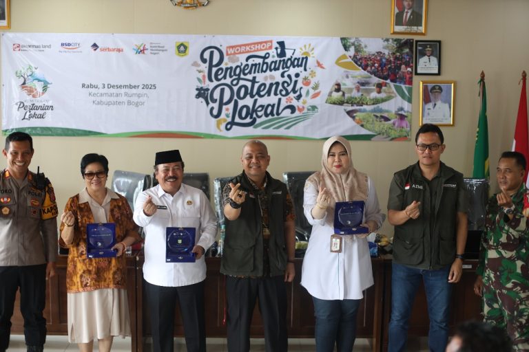 Sinar Mas Land Gelar Workshoop Gali Potensi Desa Melalui BUMDes untuk Mendorong Pertumbuhan Ekonomi Desa Berkelanjutan di Kecamatan Rumpin, Bogor