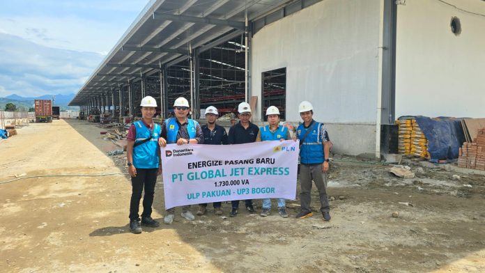 Dukung Kebutuhan Pelanggan, PLN UP3 Bogor Sukses Realisasikan Pasang Baru Daya 1.730 kVA PT. Global Jet Express