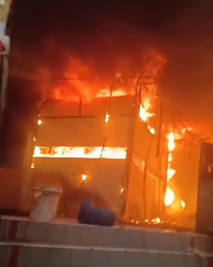 Kebakaran, 20 Kios di Pasar Anyar Bogor Gosong