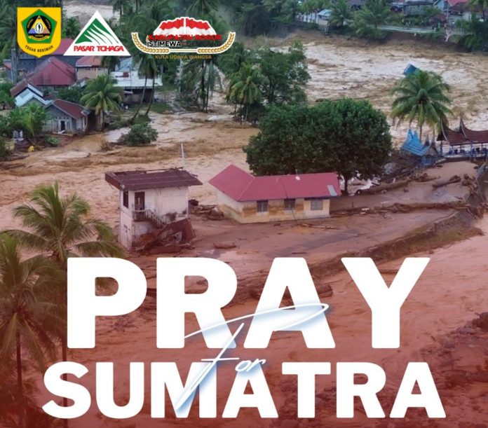 Perumda Pasar Tohaga Sampaikan Doa dan Beri Donasi Korban Terdampak Bencana Aceh dan Sumatera