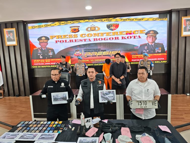 Polresta Bogor Kota Ungkap Kasus Penipuan Tukar Kartu ATM, Kerugian Korban Capai Rp210 Juta