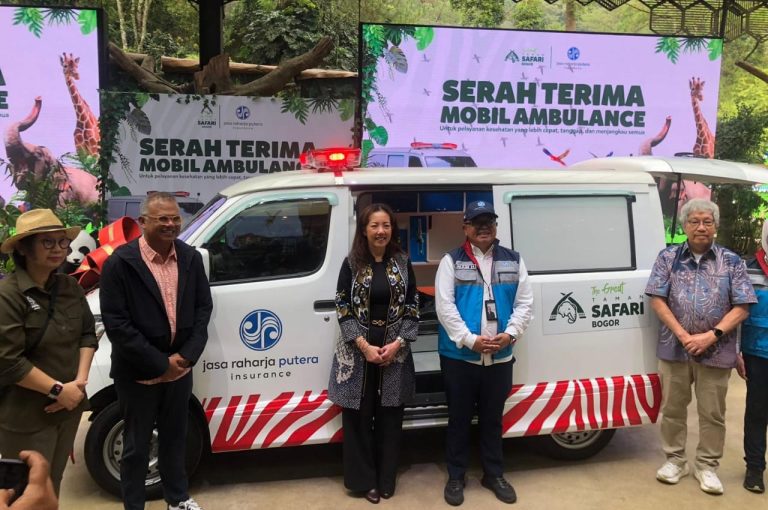 Dukung Kelancaraan Libur Nataru, PT Jasa Raharja Serahkan Satu Unit Ambulance untuk TSI Bogor