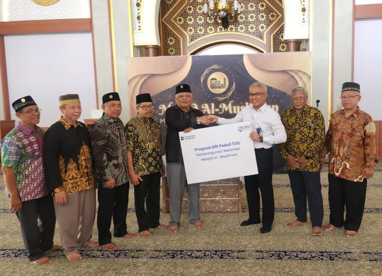 BRI Bogor Pajajaran Salurkan Rp240 Juta untuk Revitalisasi Masjid Al-Muslimun