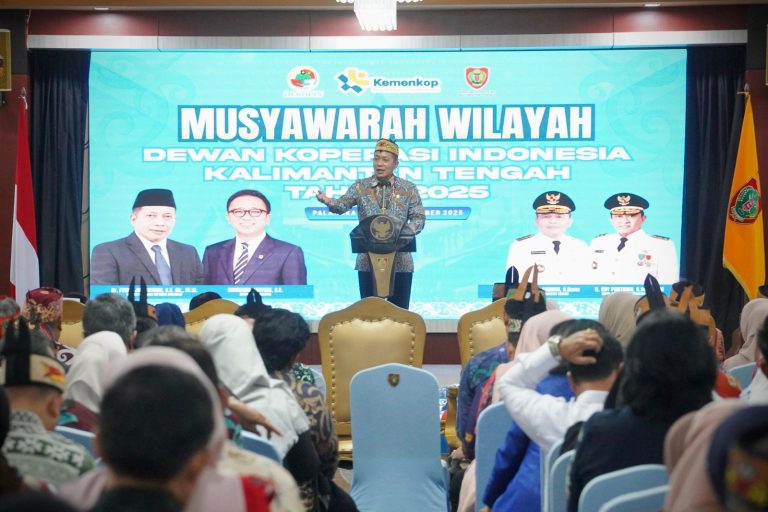 Menkop Buka Muswil Dekopinwil Kalteng: Perkuat Tata Kelola, Modernisasi Usaha, dan Kopdes Merah Putih