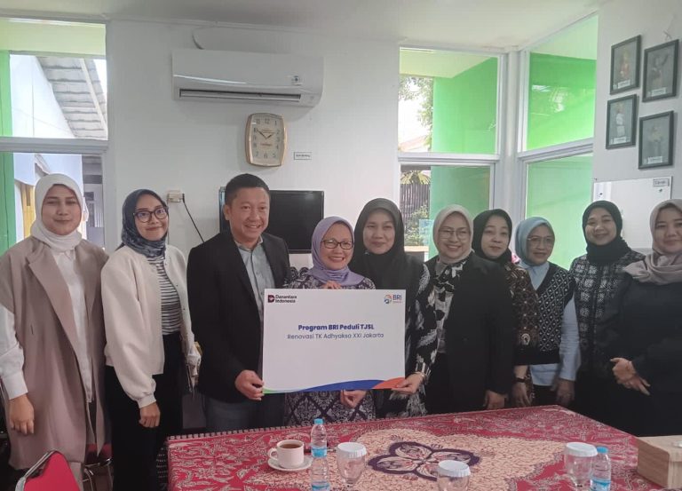 BRI Warung Buncit Renovasi TK Adhyaksa XXI, Perkuat Kepedulian di Usia 130 Tahun
